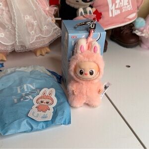 Authentic Pin for love letter U Labubu Pop Mart box
